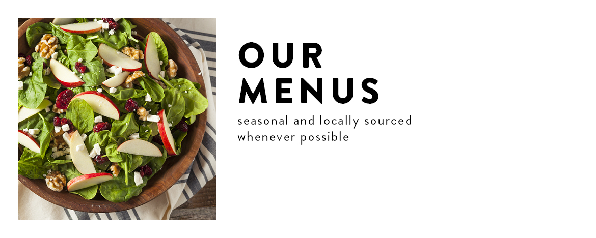 Menu banner