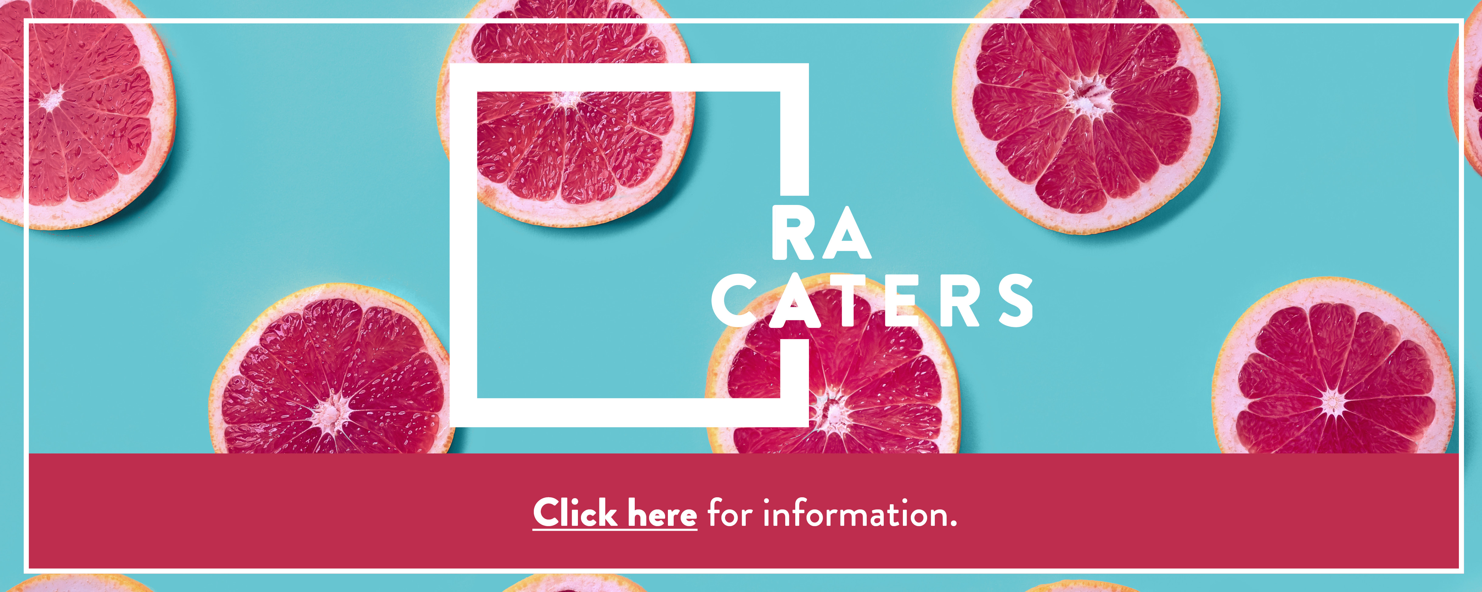 RA Caters banner